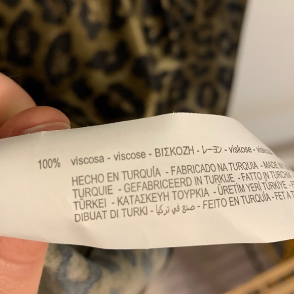 Zara Short Slip Dress - Cheetah Print - Picture 4 of 4